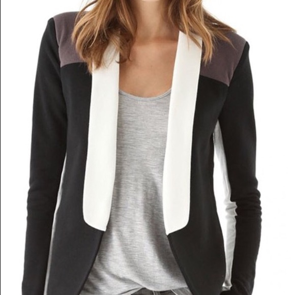 Long sleeve block color blazer