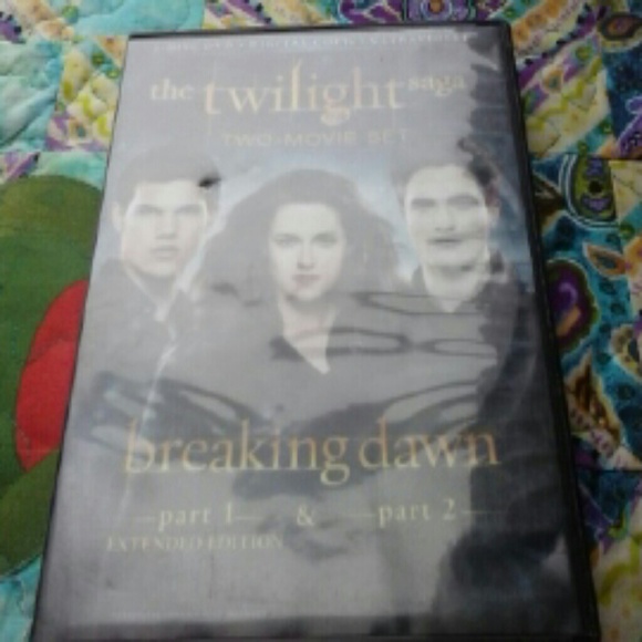 Breaking dawn part 1 and part 2