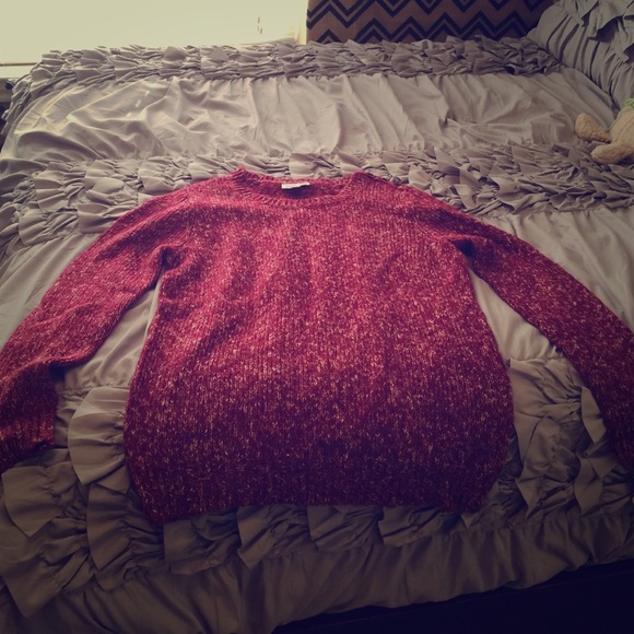 Maroon sweater!