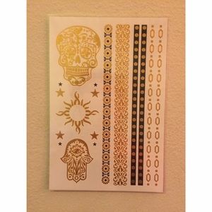 Metallic tattoos