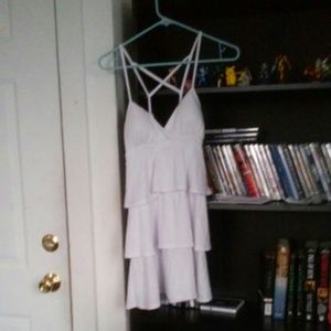 Derek Heart short white dress