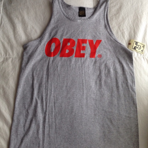 Men's obey muscle tank