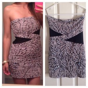 🔴SOLD 🔴Arden B night out mini dress with mesh