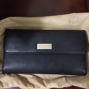 Genuine leather Esprit Wallet