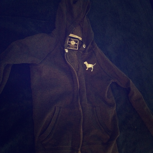 Grey Pink Hoodie