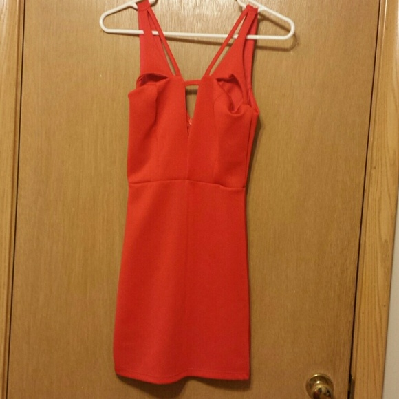 Red dress