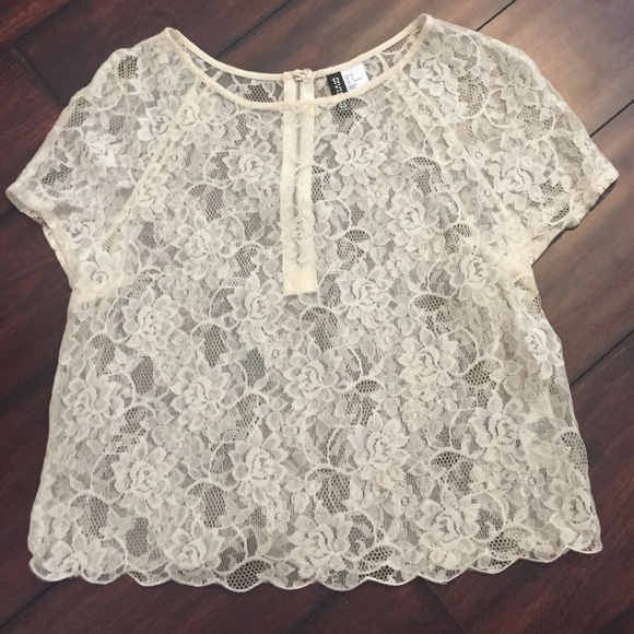 H&M Lace Blouse