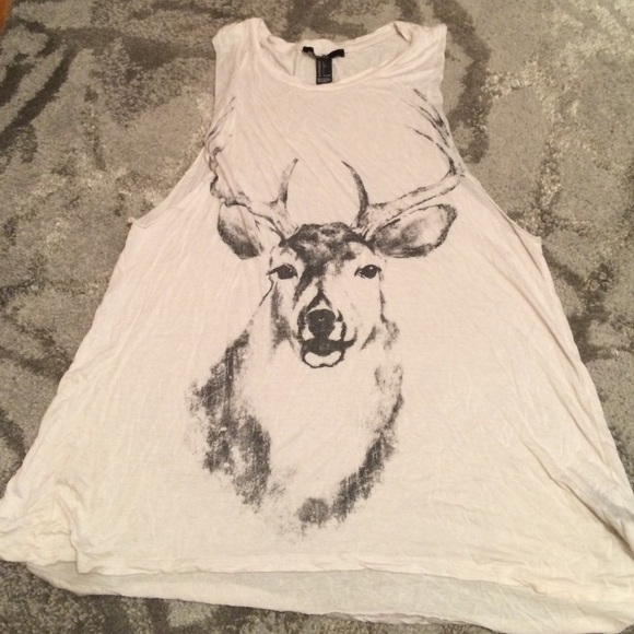 Forever 21 Tops - Forever 21 deer tank top