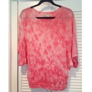 Pink Billabong tie-dye shirt