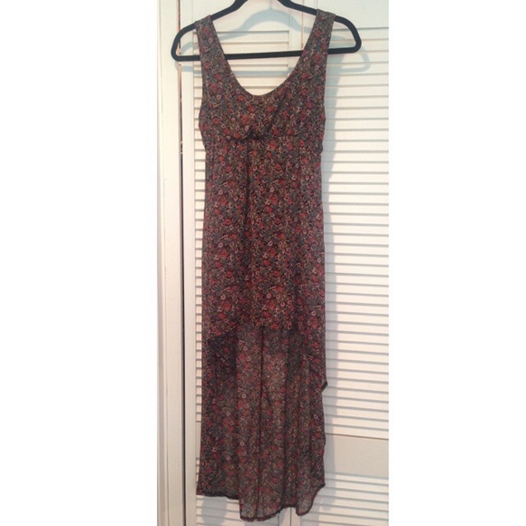 Brandy Melville floral hi-lo dress