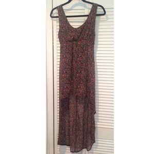 Brandy Melville floral hi-lo dress