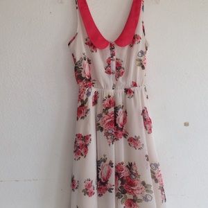 floral dress from the brand xhilaration
