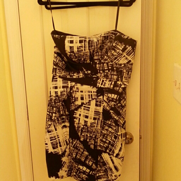 Black & white dress