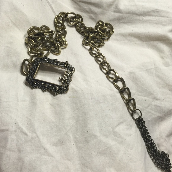 Antique solid gold belt