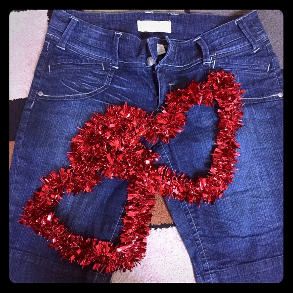 Women denim shorts