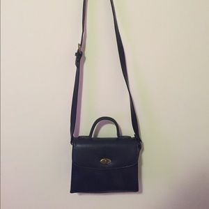 Vintage Navy Coach Purse