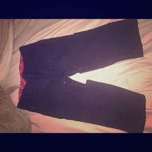 Black slacks!! Size 11