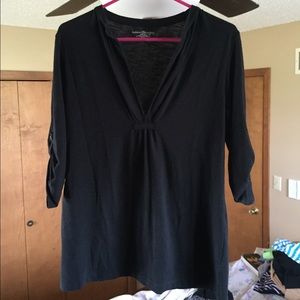Black V Neck