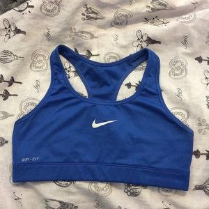 Royal Blue Nike Sports Bra