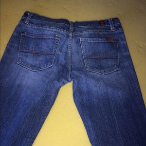 seven jeans size boot cut size 30