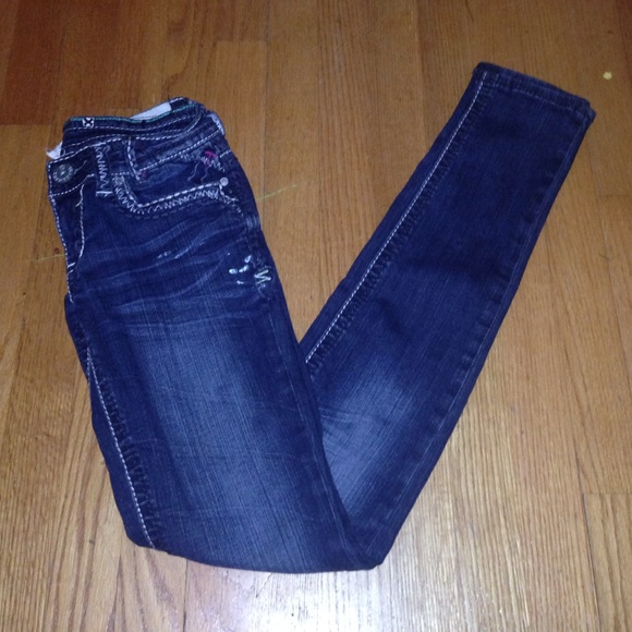 ❌SOLD ON MERĆARI❌Trademark rebel super skinny jean