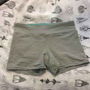 Striped Workout Shorts