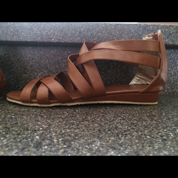 Brown Gladiator Sandals