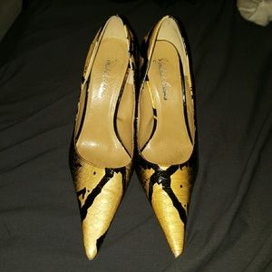 Michael Antonio Snake Pumps