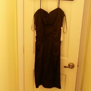 Black dress stretches a lil.