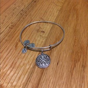 Alex and Ani "Path of Life" silver bracelet