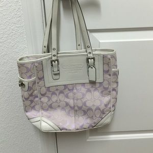 Used authentic Coach tote