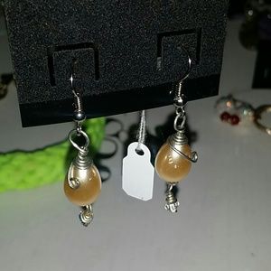 Small dangling earrings