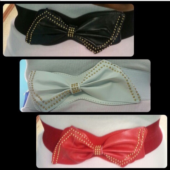 Waist belts very cute ( black & red sold out)