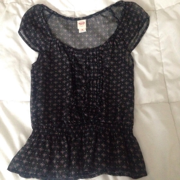 NWOT Chiffon Top