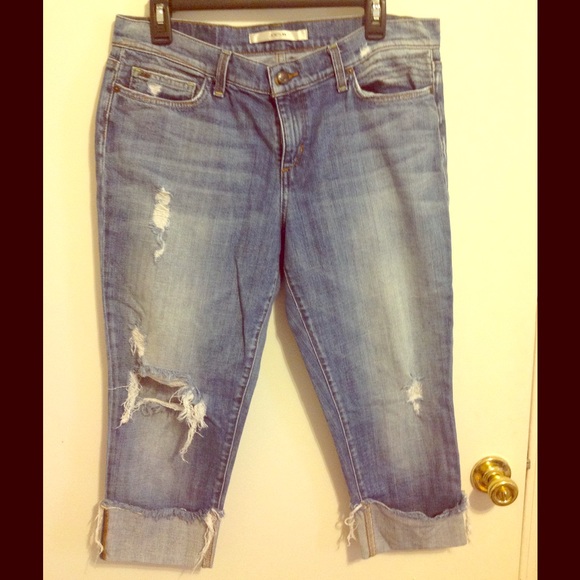 Joe's Jeans Boyfriend Capri Jeans