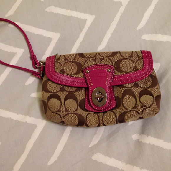 Coach wristlet