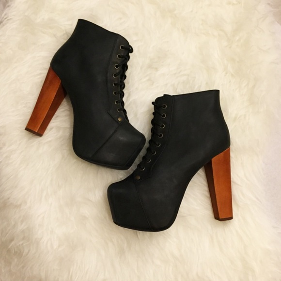 ❌SOLD❌Brand New Jeffrey Campbell Leather Lita Boot - Picture 2 of 4