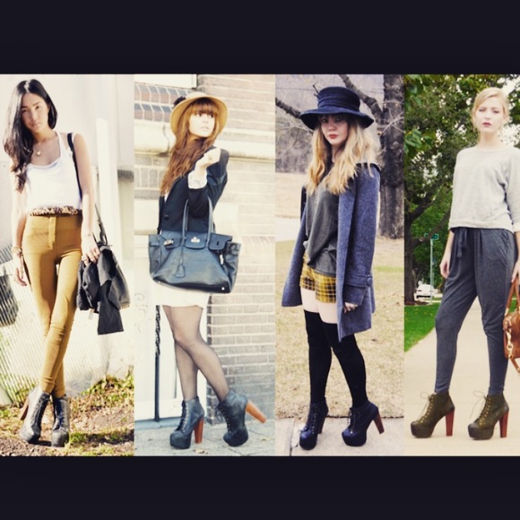 ❌SOLD❌Brand New Jeffrey Campbell Leather Lita Boot - Picture 4 of 4