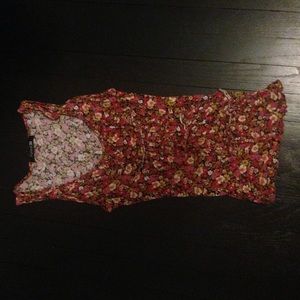 Bodycon ruffled tank