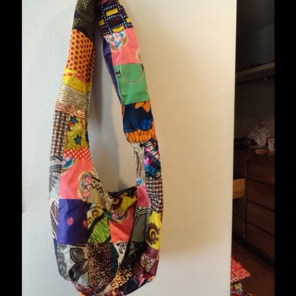 African cross body bag!