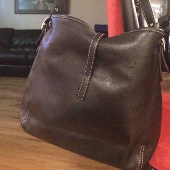 Leather Coach bag - Picture 2 of 4