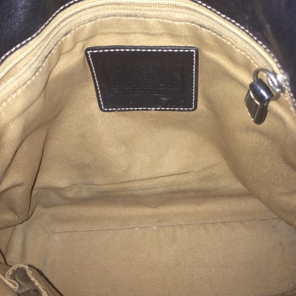 Leather Coach bag - Picture 3 of 4