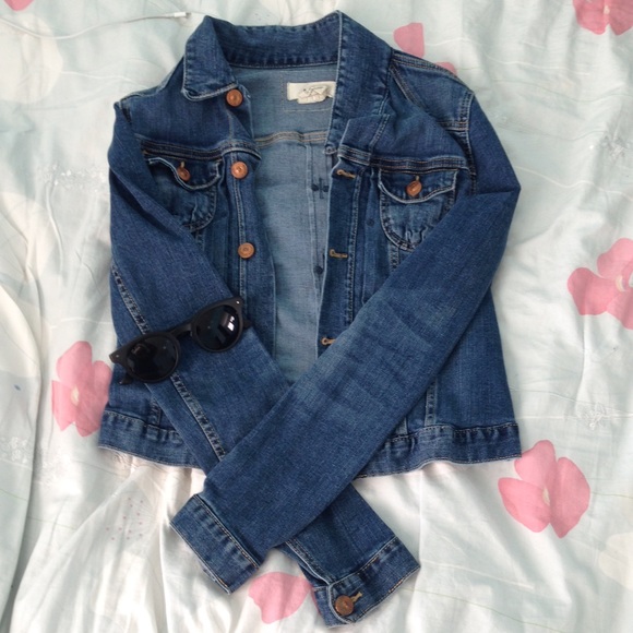 Jean jacket short