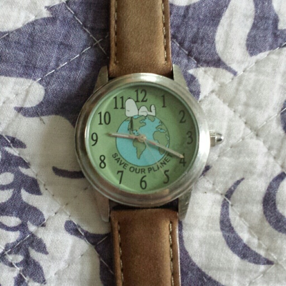 Snoopy save the planet watch