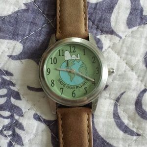 Snoopy save the planet watch