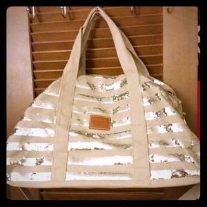 Sequined Victoria's Secret PINK Duffle Bag