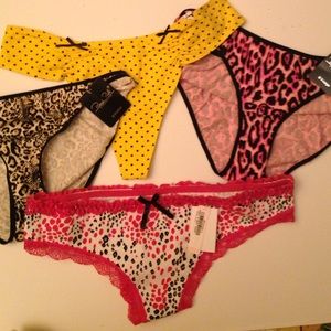 FOUR Pair Assorted Panties