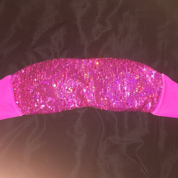 Pink Sequin VS Bandeau