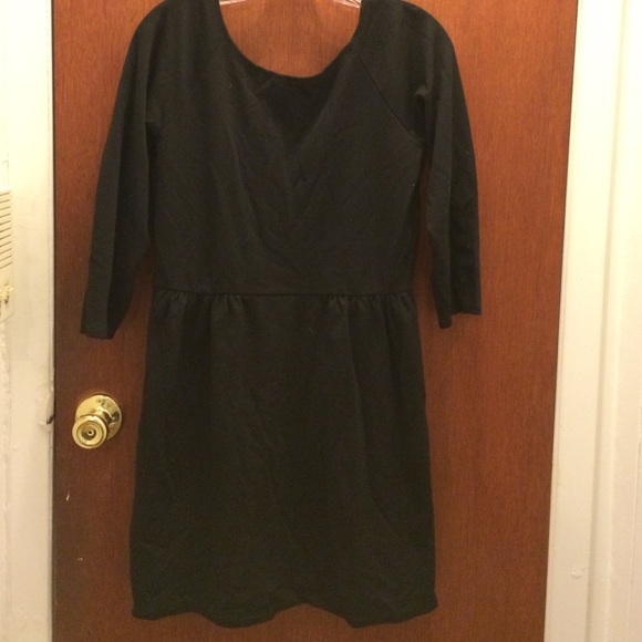 American Eagle scoop back dress, Black, Large