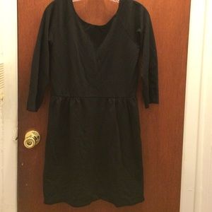 American Eagle scoop back dress, Black, Large